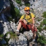 Yves Pollet-Villard via ferrata in La Clusaz, France