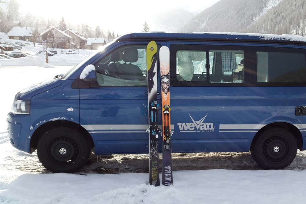 We-Van Campervan Ski Trip