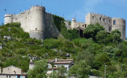 Chateau de Trigance in the Gorges du Verdon