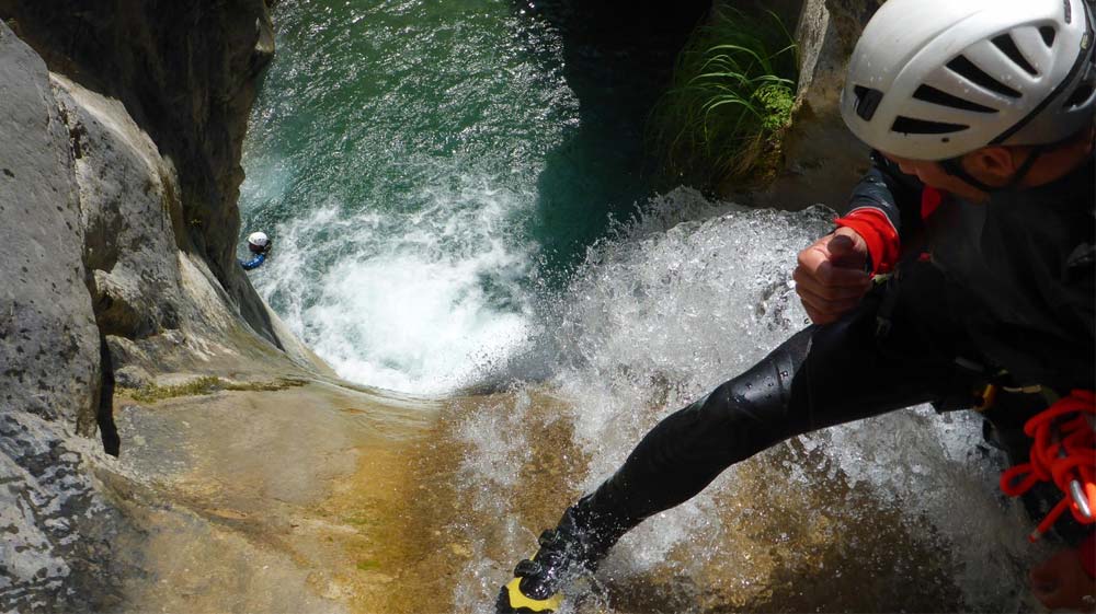 Canyoning in the Gorges du Verdon - Couleur Canyon