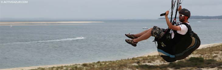 Paragliding in France