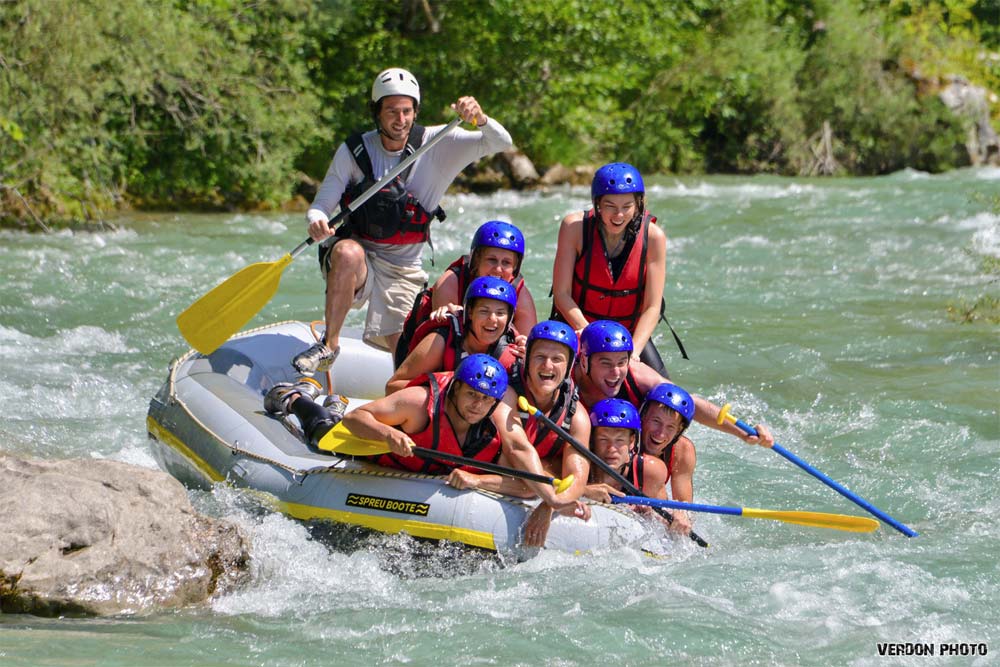 Rafting on the Verdon with Raft Session