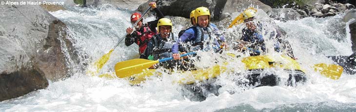 Rafting and Kyaking on the Ubaye