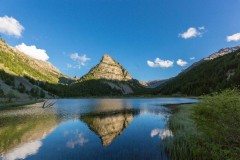 Pristine Alpine scenery in the Ubaye Valley