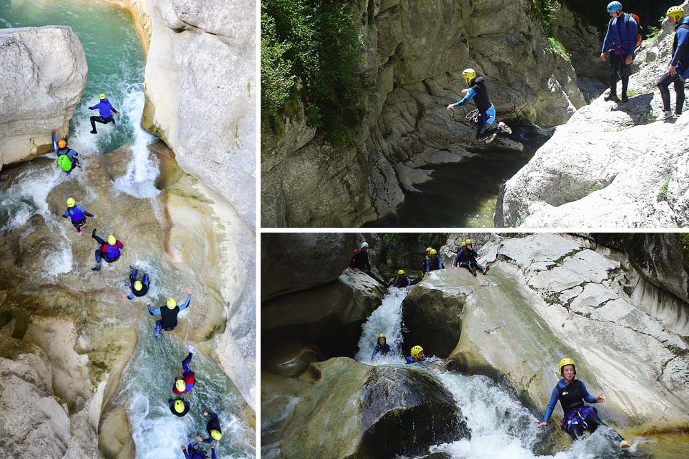 Canyoning in the Gorges du Verdon with Yéti Rafting