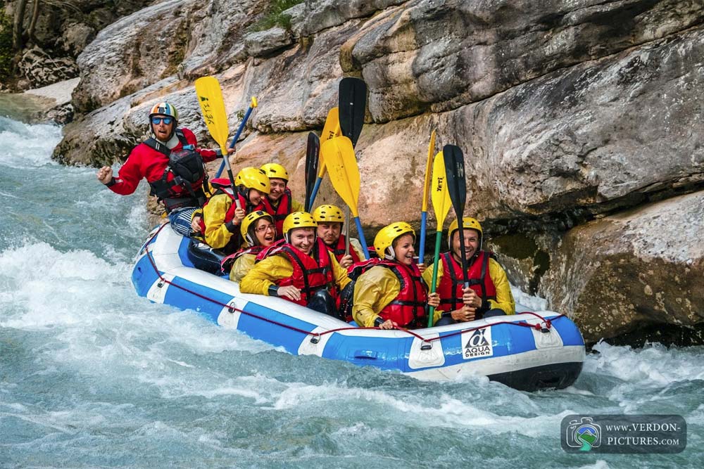 YETI Rafting in the Gorges du Verdon
