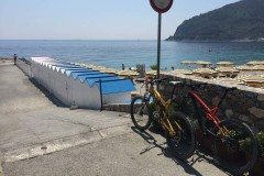 Seaside mountain biking in Finale Ligure