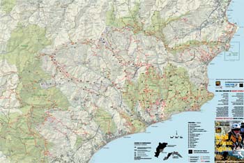 Finale Ligure MTB Trail Map