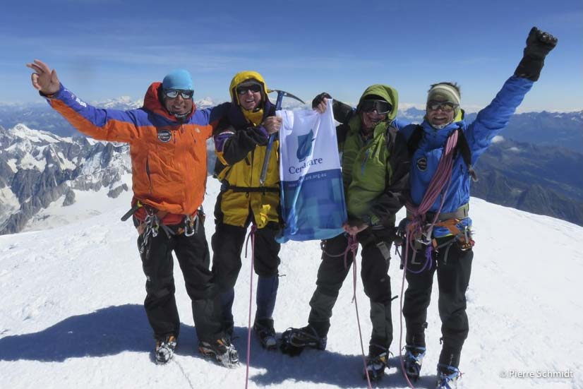 Successful climb to the Mont Blanc Summit