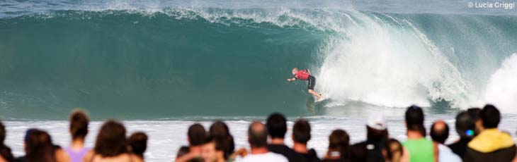 Surfing in Seignosse, south-west France