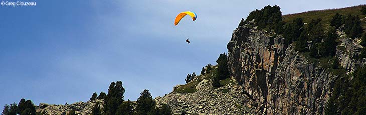 Paragliding in the Ubaye Valley - banner Paragliding in the Ubaye Valley - banner