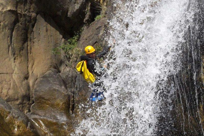 Canyoning the Haute Chassezac in the Ardèche