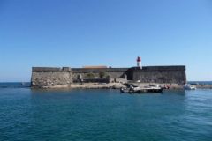 Fort de Brescou at Cap d'Agde