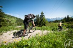 Courchevel cross-country mountain biking