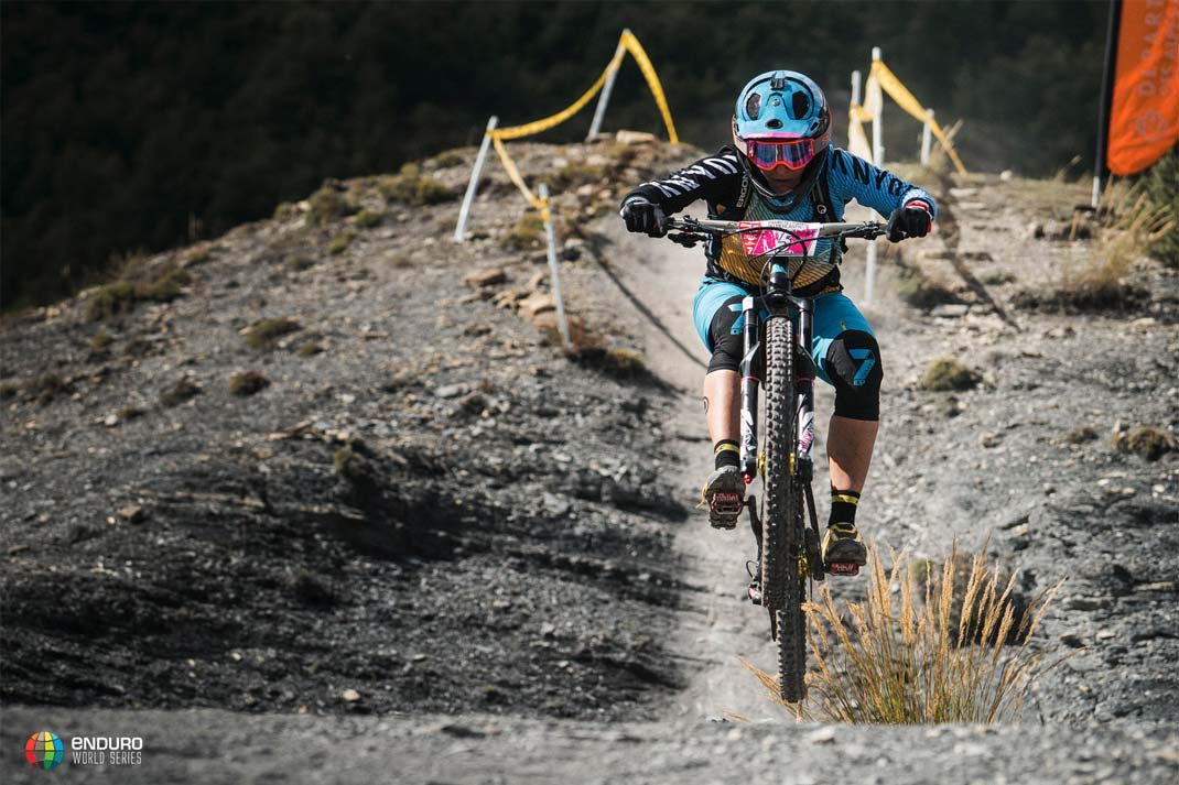 Ines Thoma at the EWS in Valberg, France