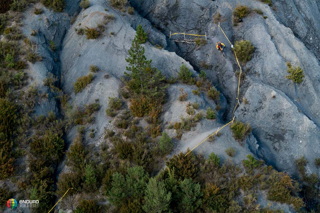 Damian Oton at the EWS in Valberg, France