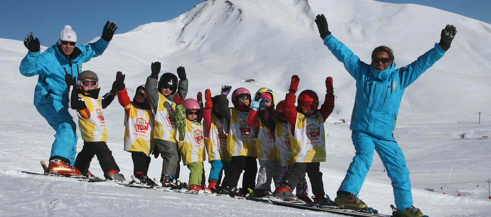 Kids Ski Lessons in Les Arcs with Arc Aventures