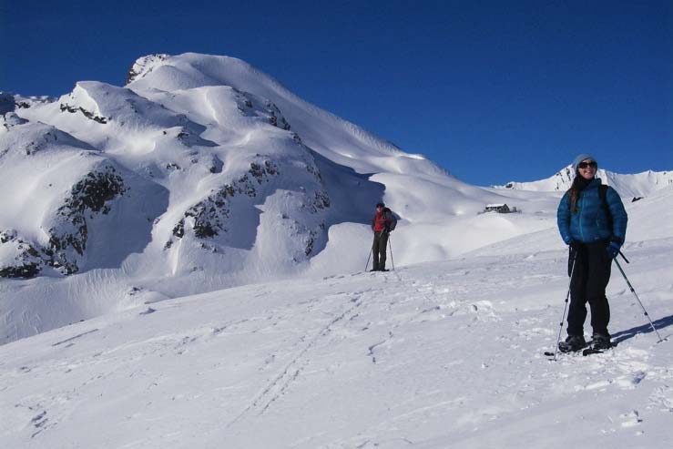 Guided Snowshoeing Holidays with French Alps Trekking