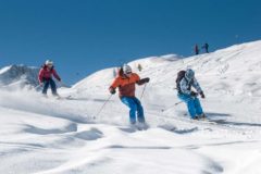 Piste skiing in Arèches-Beaufort