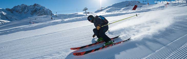 Fartage de vos skis/snowboards . · 3 Vallées Ski Location