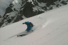 Powder skiing in Serre Chevalier