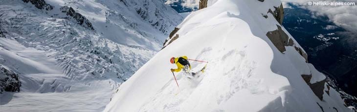 Heli-Skiing in the Italian Alps