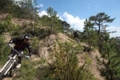 Fast and loose enduro MTB trails in the Pays Diois
