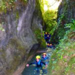 Canyoning in Les Carmes in the Vercors Massif
