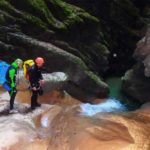 Canyoning at l'Infernet in the Chartreuse