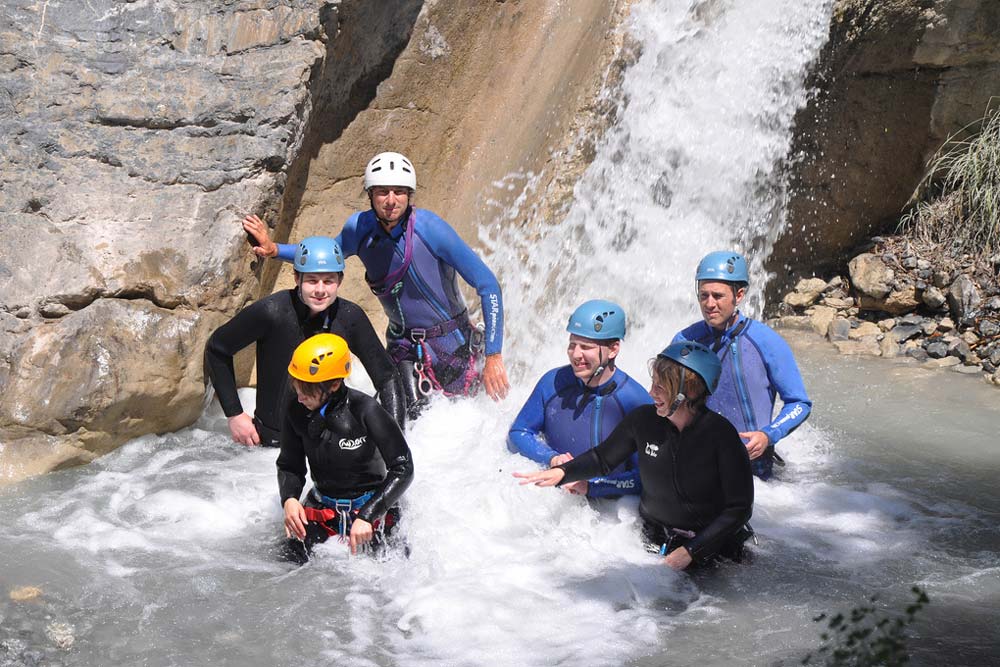 Canyoning in the Mercantour National Park