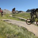 Freeride mountain biking in Orcières, Ecrins National Park