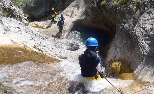 Canyoning in the south of France with Undiscovered Mountains