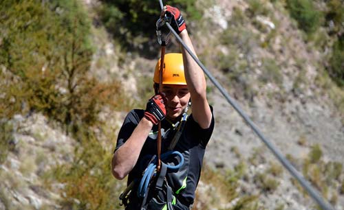 Via ferrata in the south of France with Undiscovered Mountains
