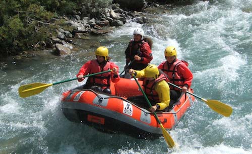 Whitewater rafting in the southern French Alps with Undiscovered Mountains