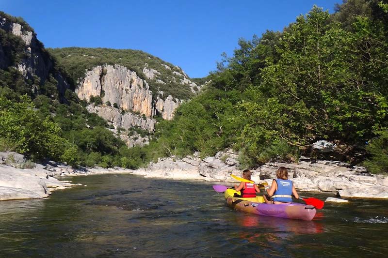 Canoeing in the Cévennes National Park