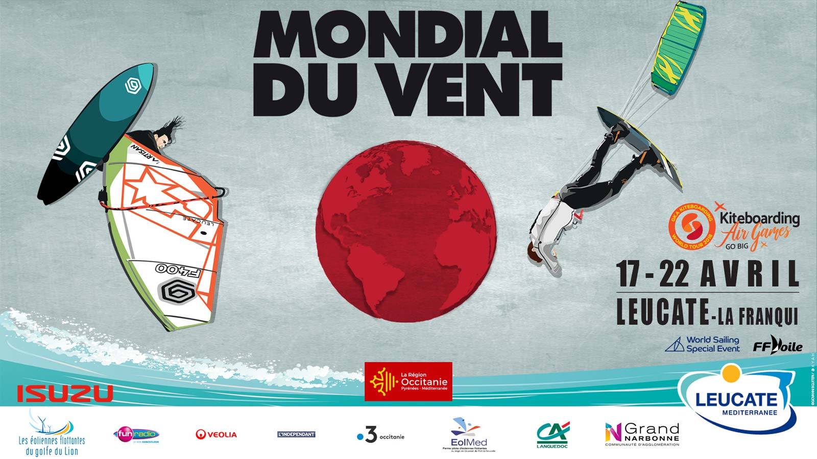 Mondial du Vent - Leucate 2018