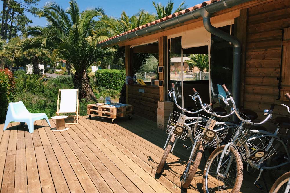 Bike Rental at the Natureo Surf Camp in Seignosse, France