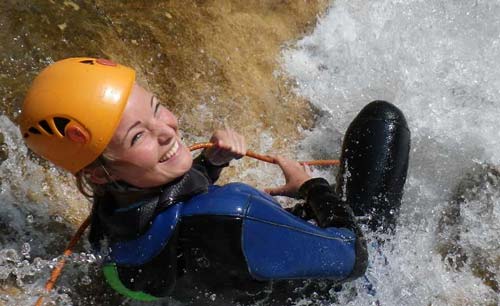 Canyoning in the Southern French Alps with Roya Evasion