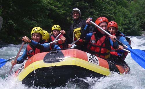 Rafting in the Southern French Alps with Roya Evasion