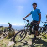 Electric mountain biking in south-west France