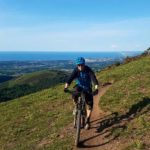 Mountain Biking at Col d'Ibardin in the French Basque Country