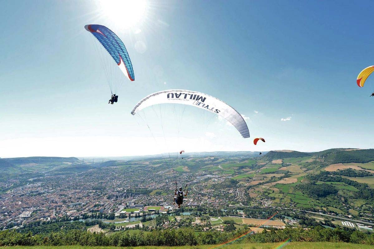 Paragliding in Millau, Gorges du Tarn
