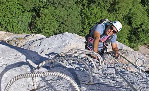 Via Ferrata in the South of France