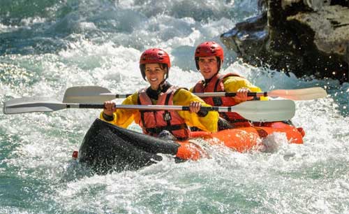 Hot Dog Kayaking trips on the Verdon with Feel Rafting