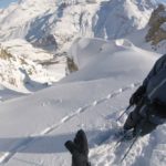 Table d'Orientation off-piste ski run in Val d'Isère