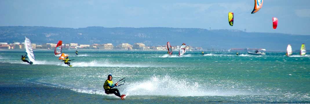 Kitesurfing in France