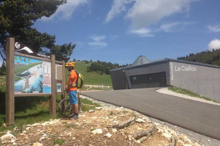 Le Caillou welcome centre in Lure