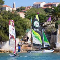 Sailing and Windsurfing at Camping international in Giens