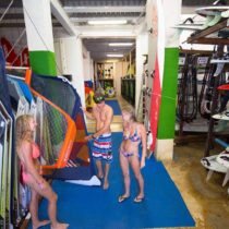 Windsurf Gear at Camping international in Giens