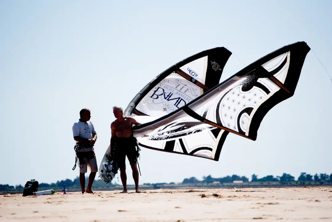 Kitesurfing on Ile de Ré